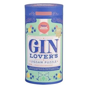 Gin lovers Blue Jigsaw Puzzle